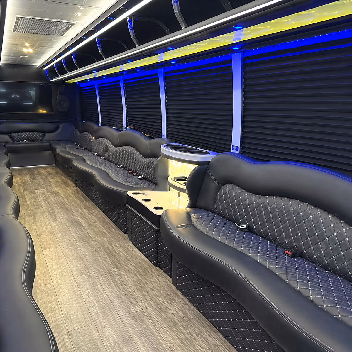 mesa party bus rentals inside